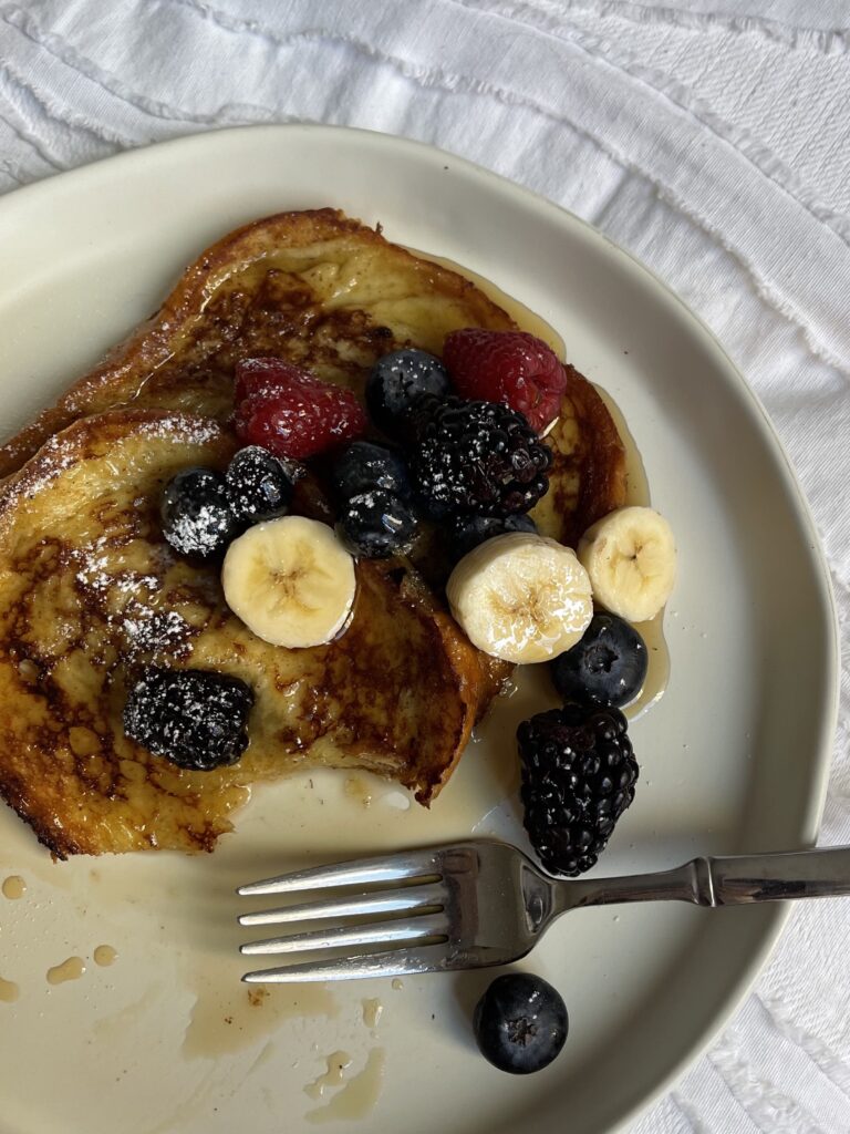Easy Breakfast Idea: The Perfect Challah French Toast 