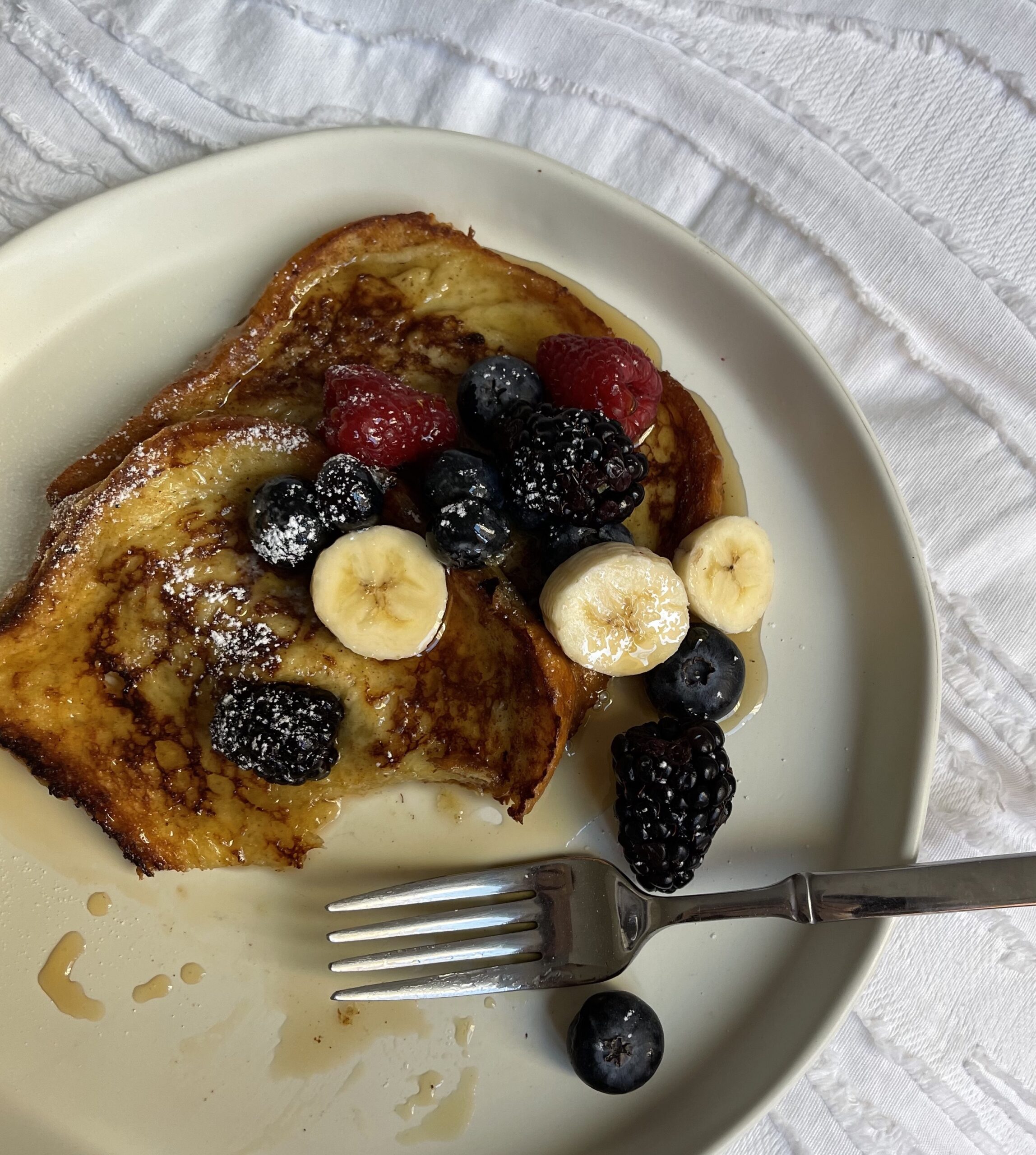 check out this challah french toast recipe next time you need a cozy weekend breakfast idea!