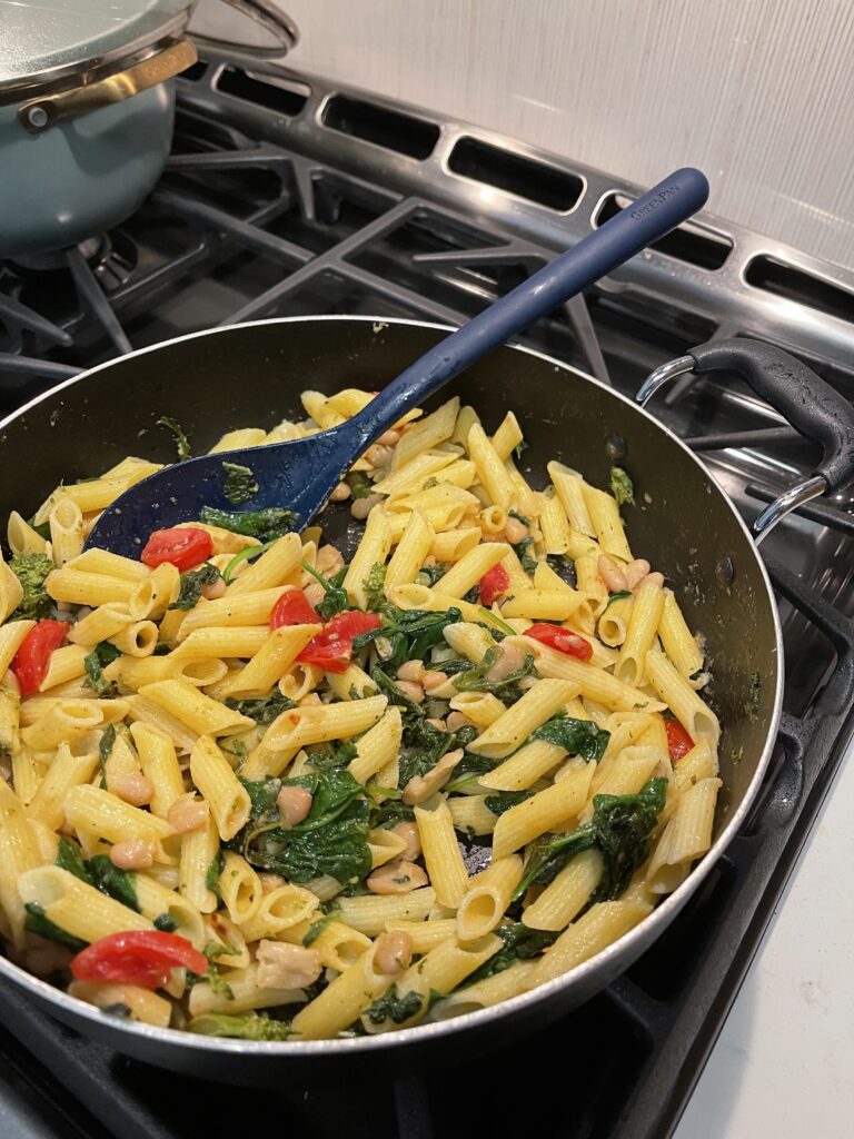 Colorful Pasta Dinner Recipe