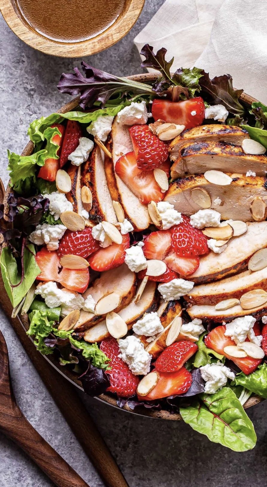 strawberry chicken salad recipe